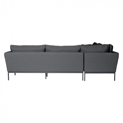 Mobital - Huntington Fabric Sectional in Carbon Gray