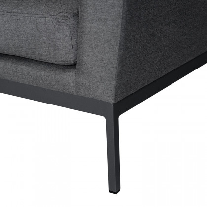 Mobital - Huntington Fabric Sectional in Carbon Gray