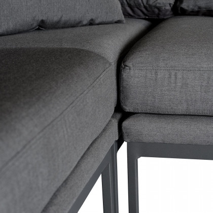 Mobital - Huntington Fabric Sectional in Carbon Gray