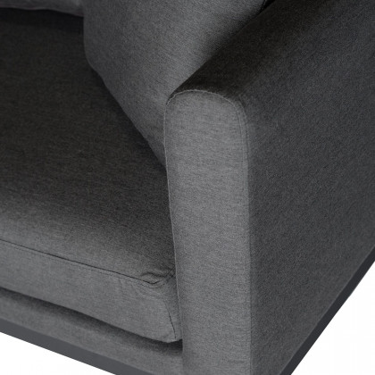 Mobital - Huntington Fabric Sectional in Carbon Gray