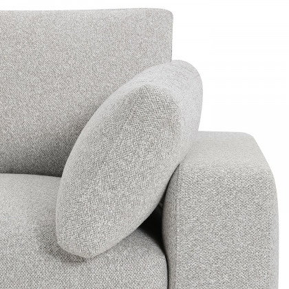 Mobital - Onza Sectional 5-Piece in Oat Tweed