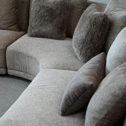 Mobital - Voltaire Sectional Lsf Brindle Brown