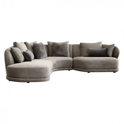 Mobital - Voltaire Sectional Lsf Brindle Brown