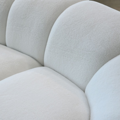 Mobital Cirro Sofa - Polar White