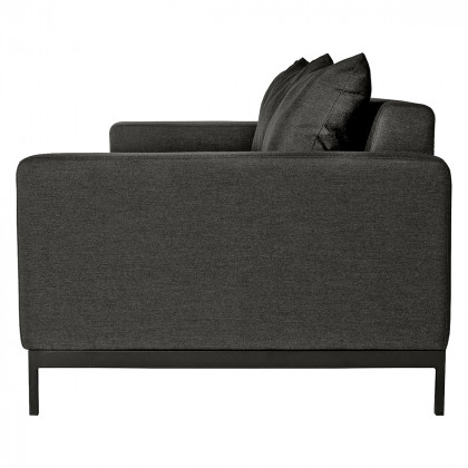 Mobital - Jericho Fabric Sofa in Charcoal