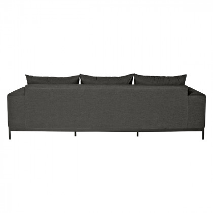 Mobital - Jericho Fabric Sofa in Charcoal