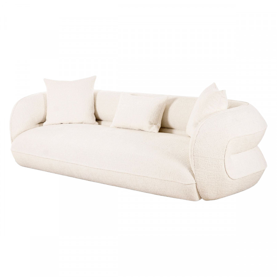 Mobital - Laurent Sofa 3-Seater Bliss White