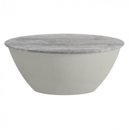 Mobital - Eave Coffee Table in Silver Gray Travertine