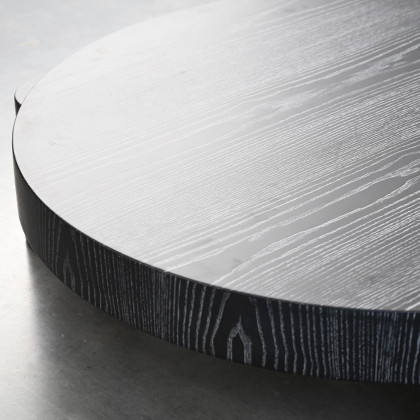 Mobital - Mira Coffee Table in Vintage Wash Black Veneer