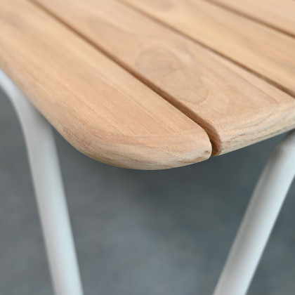Mobital - Palm Low Rectangular Coffee Table in Teak Top