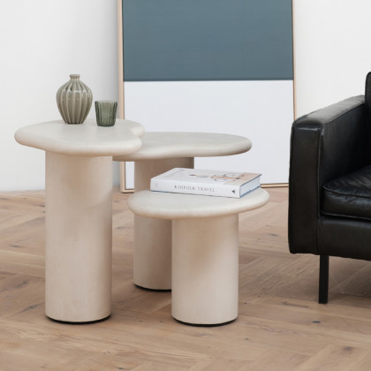 Mobital - Puddle Coffee Table in Ivory Tusk