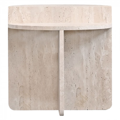 Mobital - Elio End Table in Travertine