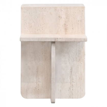Mobital - Elli End Table in Travertine