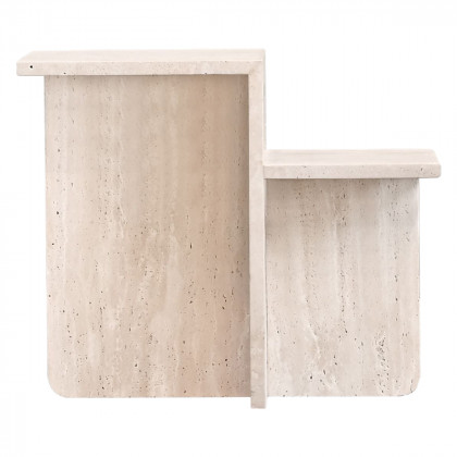 Mobital - Elli End Table in Travertine