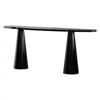 Mobital - Acyl Console Table in Polished Marquina Black