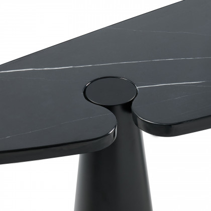 Mobital - Acyl Console Table in Polished Marquina Black