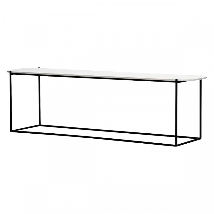 Mobital - Lola Sofa Table in Travertino