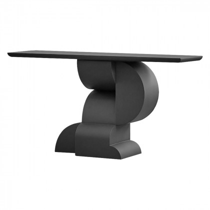 Mobital - Orla Console Table in Textured Black
