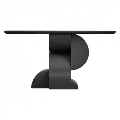Mobital - Orla Console Table in Textured Black