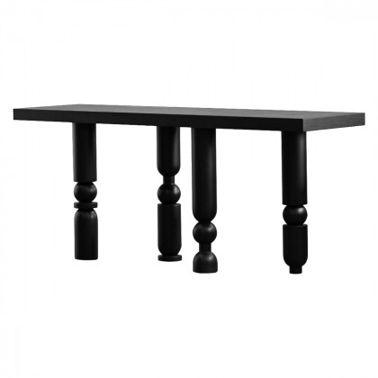Mobital - Roto Console Table in Matte Black