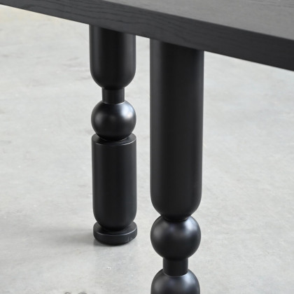 Mobital - Roto Console Table in Matte Black