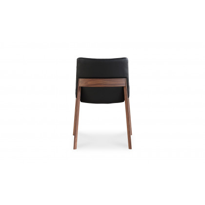 Moe's Deco Mid-Century Modern Dining Chair Set of 2 - Ebony