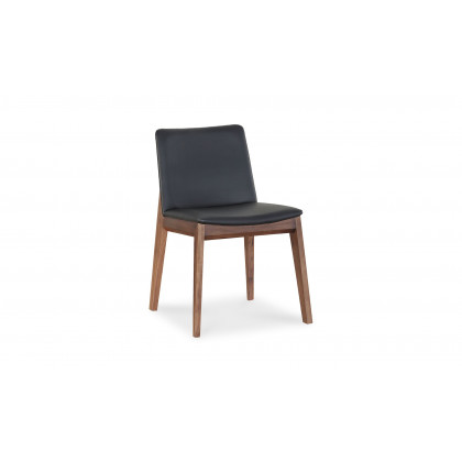 Moe's Deco Mid-Century Modern Dining Chair Set of 2 - Ebony