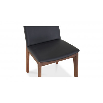 Moe's Deco Mid-Century Modern Dining Chair Set of 2 - Ebony