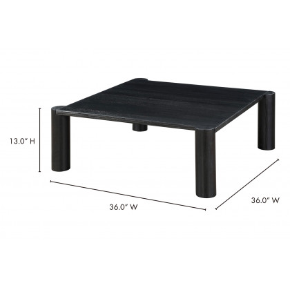 Moe's Post Coffee Table - Black
