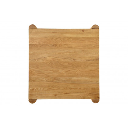 Moe's Post Coffee Table - White