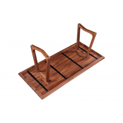 Moe's Silas Rectangular Dining Table - Walnut