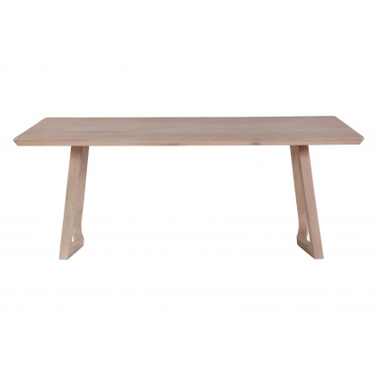 Moe's Silas Rectangular Dining Table - White