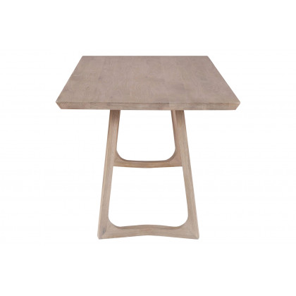 Moe's Silas Rectangular Dining Table - White
