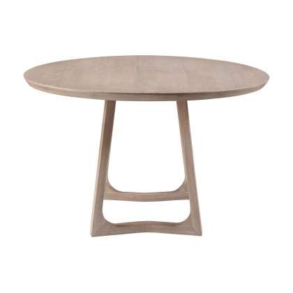 Moe's Silas Round Dining Table - White