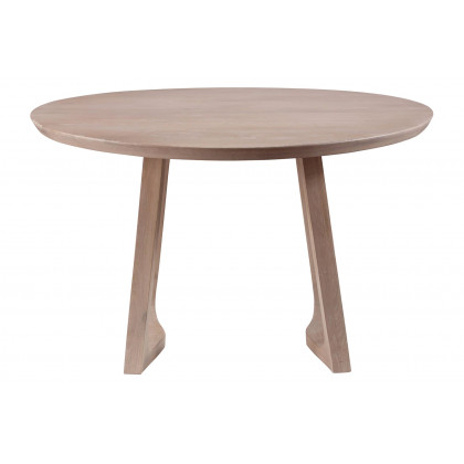 Moe's Silas Round Dining Table - White