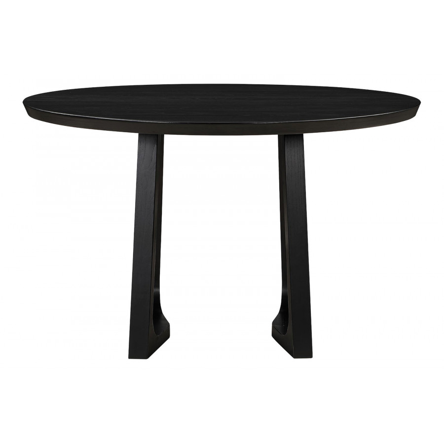 Moe's Silas Round Dining Table - Black Ash