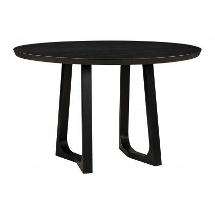 Moe's Silas Round Dining Table - Black Ash