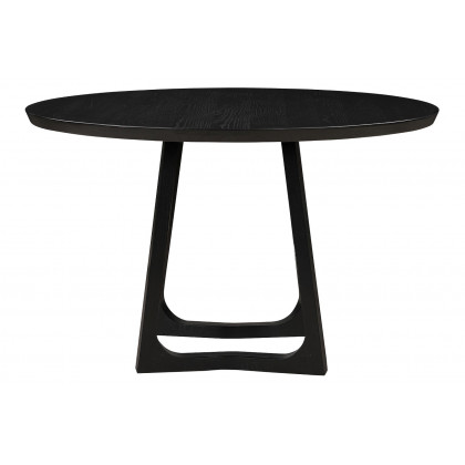 Moe's Silas Round Dining Table - Black Ash