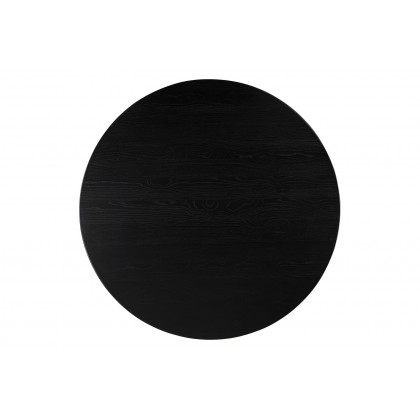 Moe's Silas Round Dining Table - Black Ash
