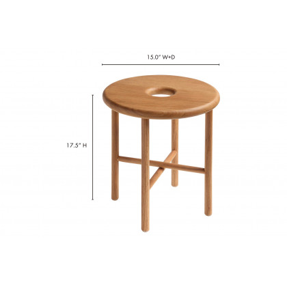 Moe's Namba Stool - Natural
