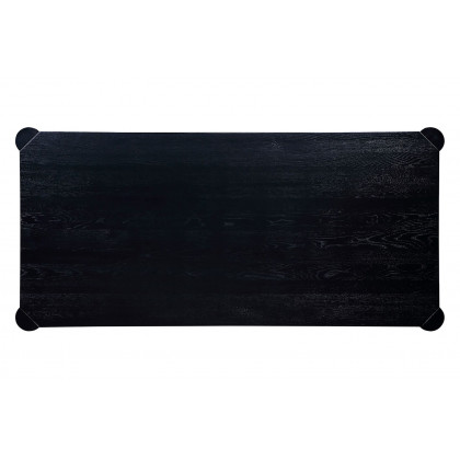 Moe's Post Dining Table - Black, Large