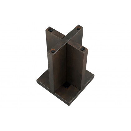 Moe's Folke Side Table - Dark Brown