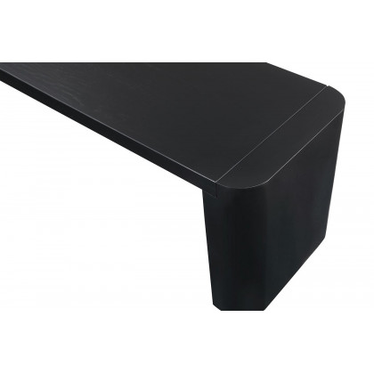 Moe's Post Dining Bench - Black, Small