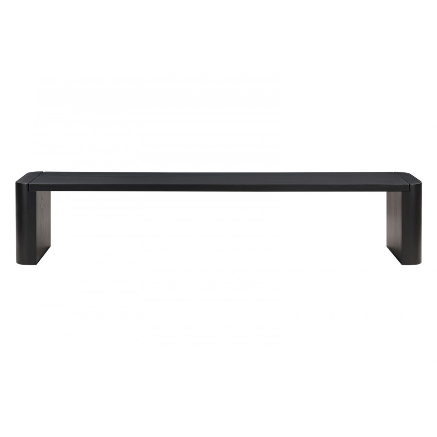 Moe's Post Dining Bench - Black, Large