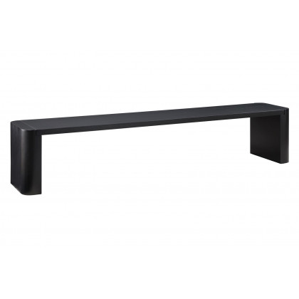 Moe's Post Dining Bench - Black, Large