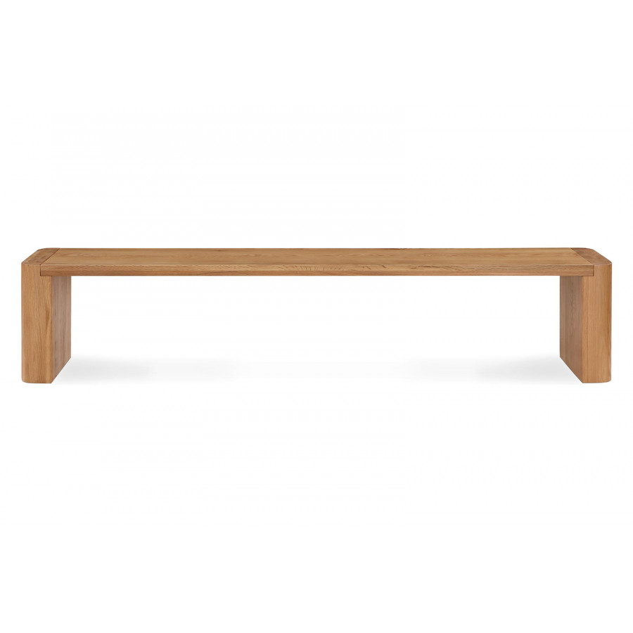 Moe's Post Dining Bench - Natural, Large