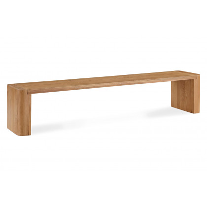 Moe's Post Dining Bench - Natural, Large