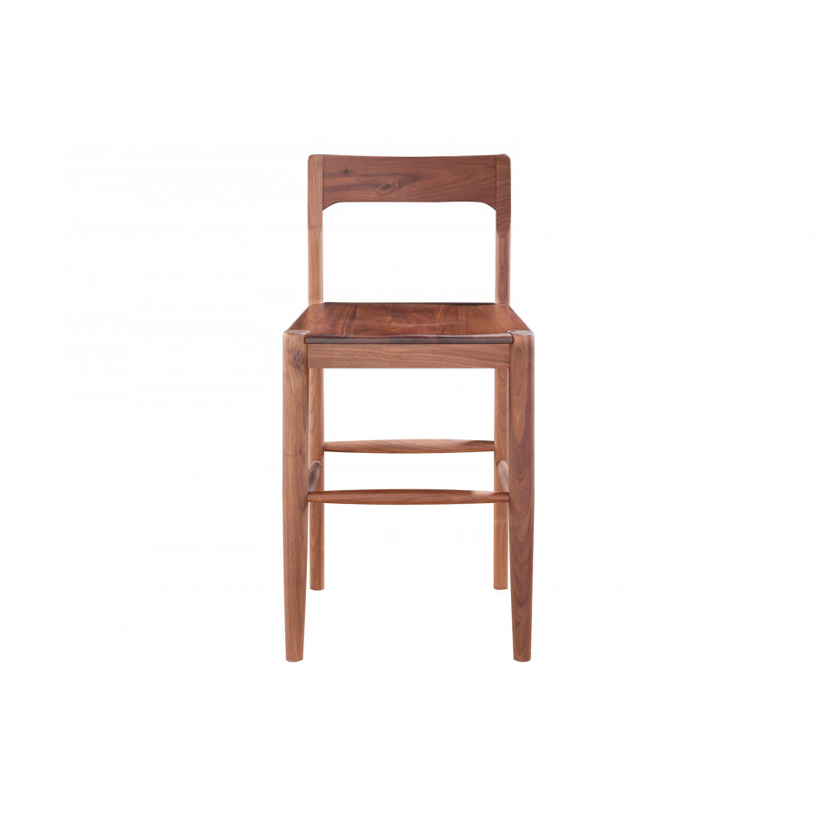 Moe's Owing Counter Stool - Walnut