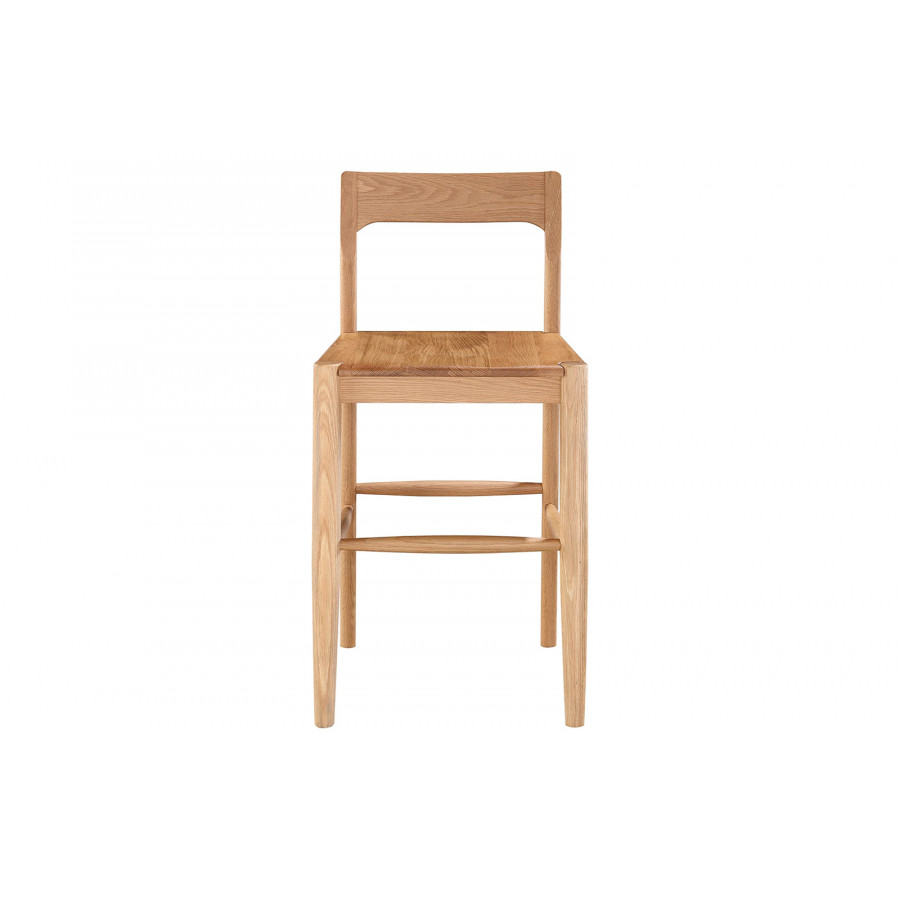Moe's Owing Counter Stool - Natural Oak
