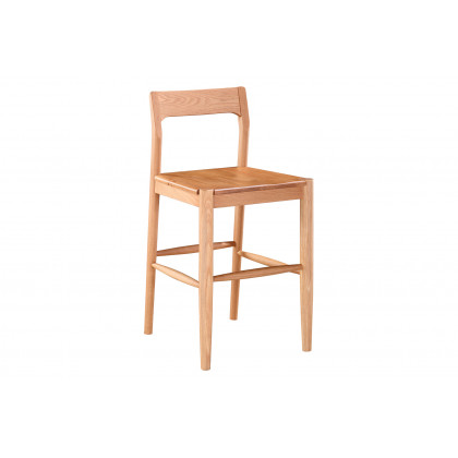Moe's Owing Counter Stool - Natural Oak